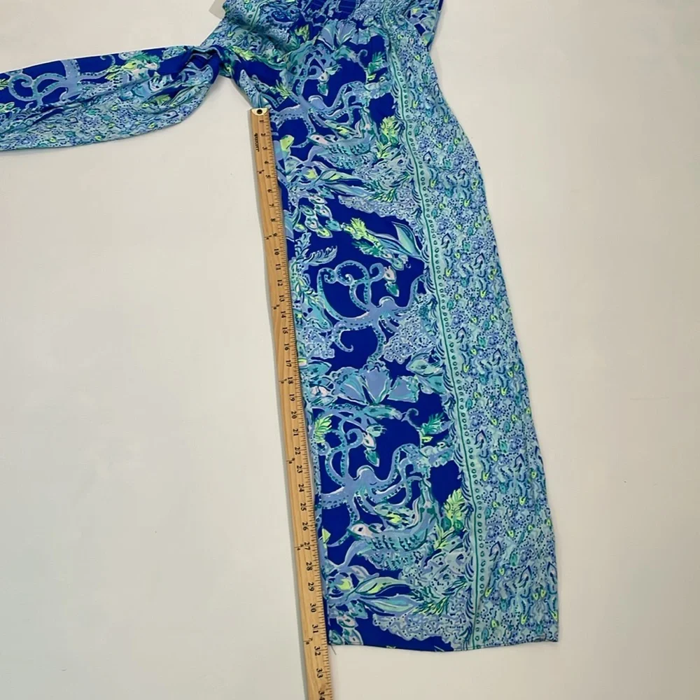 NWT Lilly Pulitzer Pim Jumpsuit Sea Sirens Size XS EUC - Picture 11 of 14